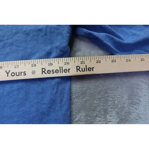 Vineyard Vines Mens Long Sleeve T Shirt Blue Football‎ Whale Pocket Graphic M - Picture 9 of 10